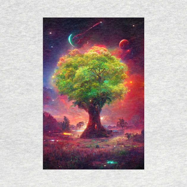 Celestial Tree of Life by wumples